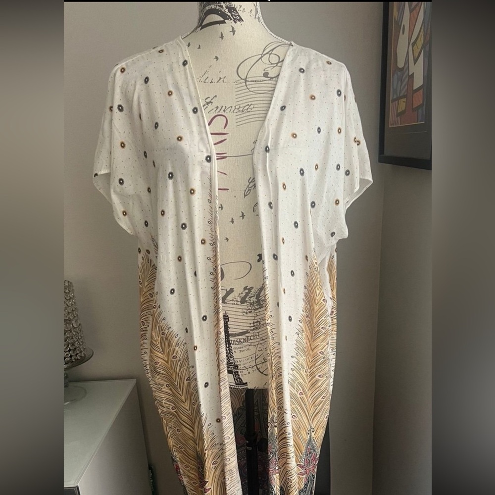 One Tribe Apparel Light Weight Kimono One Size Fits Most